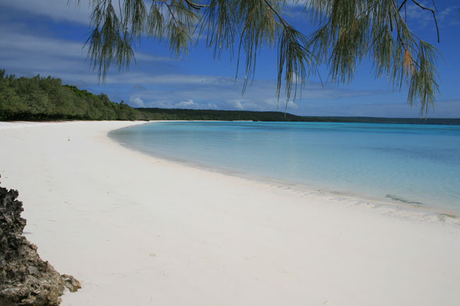 Plage sur Lifou